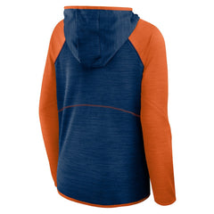 Chicago Bears Women's Plus Size End Around Pass Full-Zip Hoodie - Navy sale