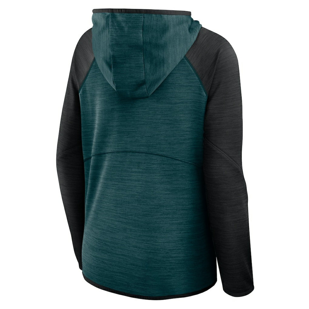 Philadelphia Eagles Women's Plus Size End Around Pass Full-Zip Hoodie - Midnight Green on sale
