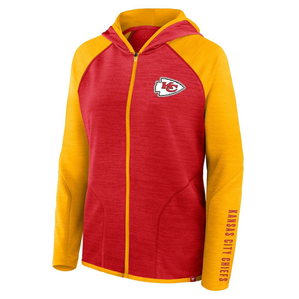 Kansas City Chiefs Women's Plus Size End Around Pass Full-Zip Hoodie - Red outlet