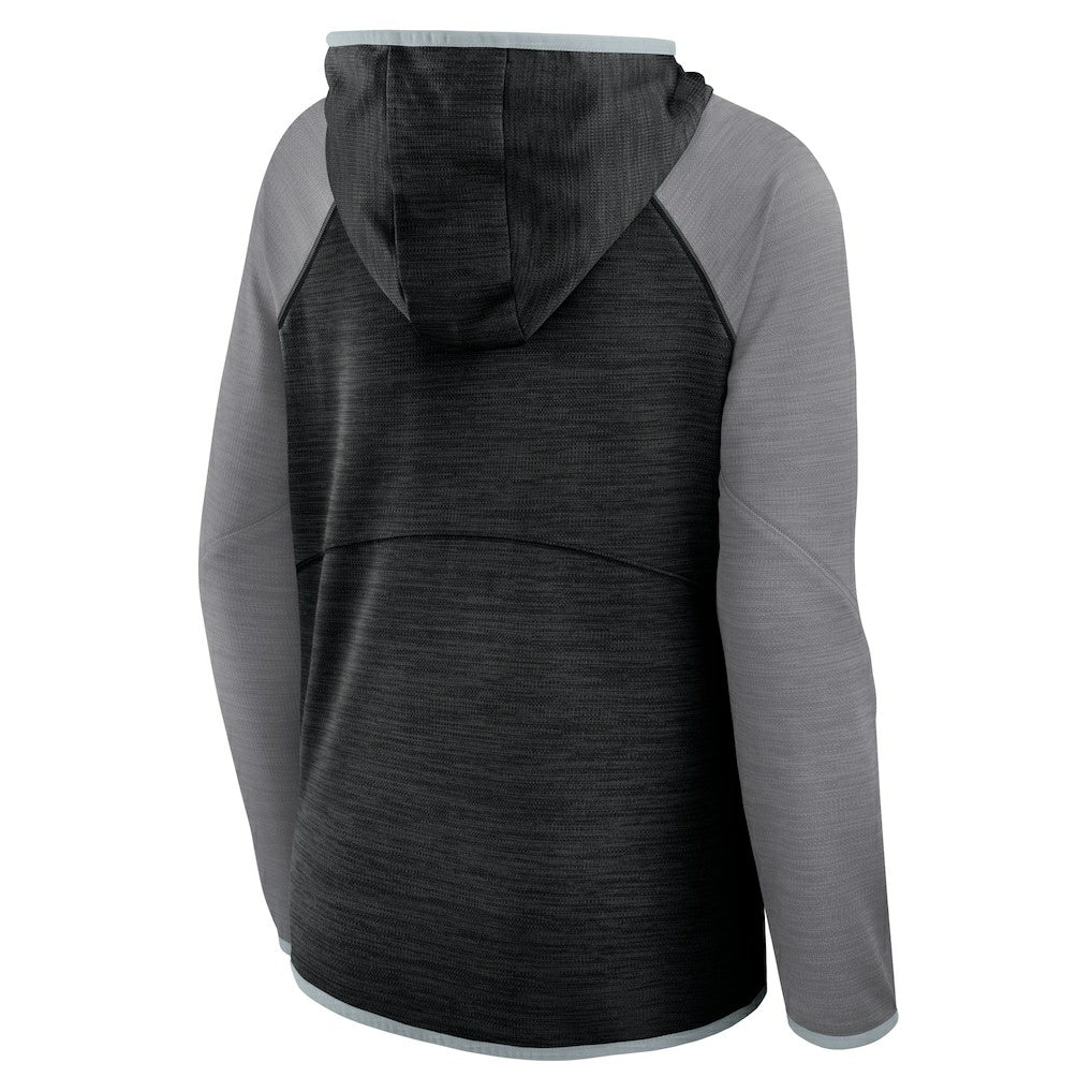Las Vegas Raiders Women's Plus Size End Around Pass Full-Zip Hoodie - Black online