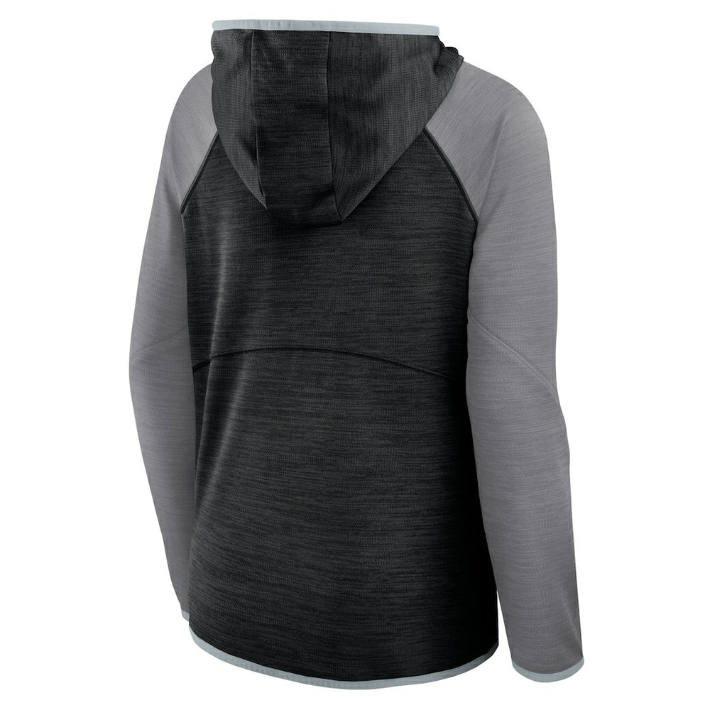 Las Vegas Raiders Women's Plus Size End Around Pass Full-Zip Hoodie - Black online