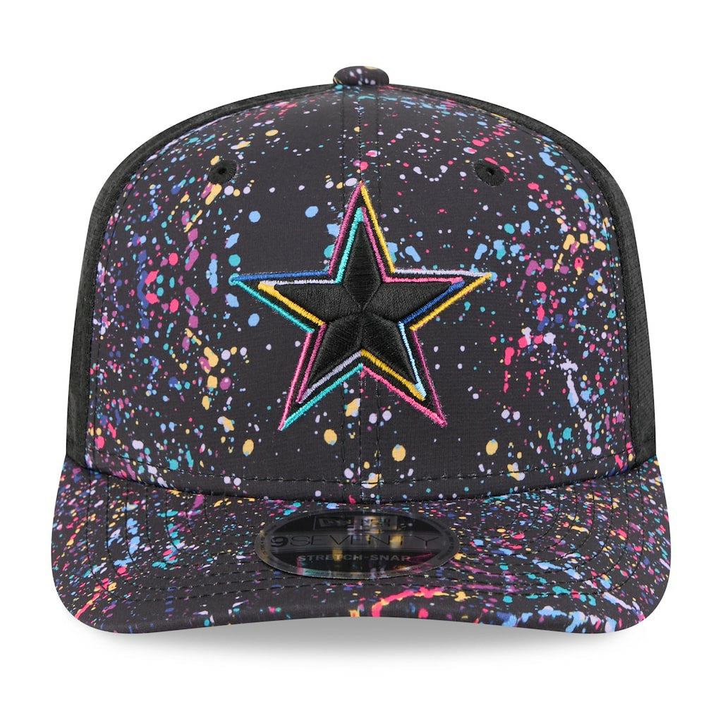 Dallas Cowboys New Era 2025 NFL Crucial Catch 9SEVENTY Adjustable Hat - Black outlet