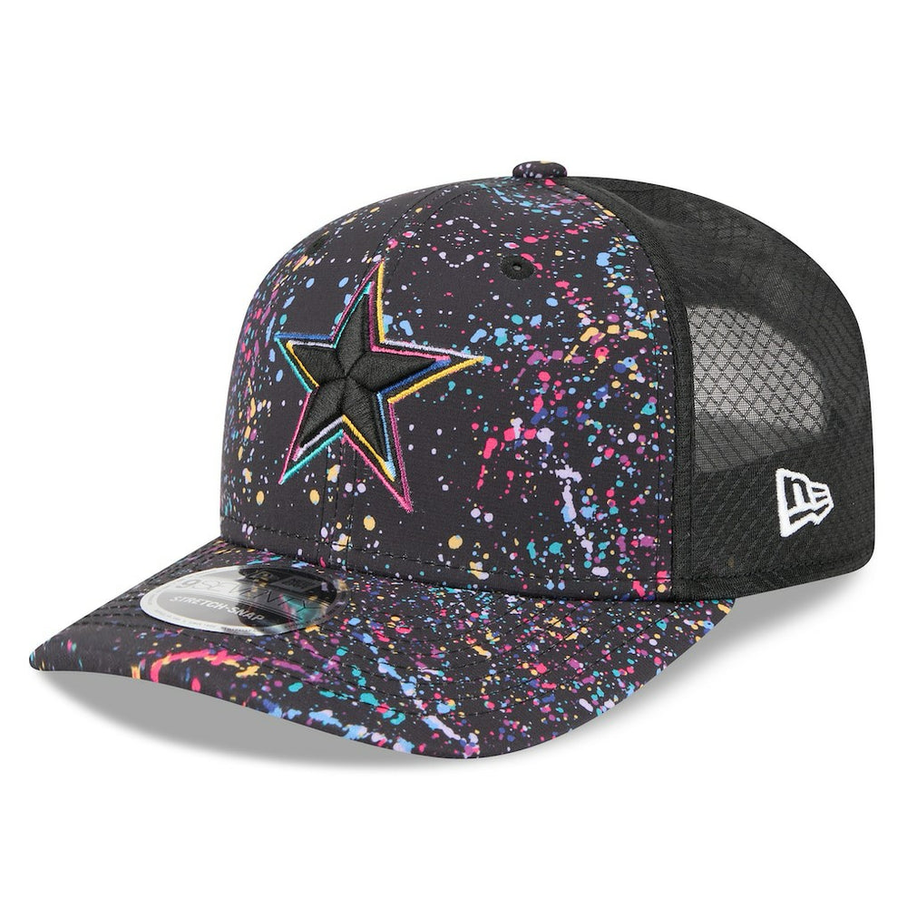 Dallas Cowboys New Era 2025 NFL Crucial Catch 9SEVENTY Adjustable Hat - Black outlet