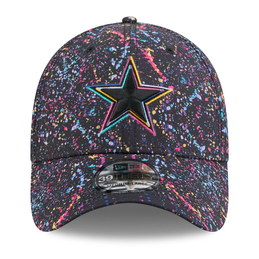 Dallas Cowboys New Era 2025 NFL Crucial Catch 39THIRTY Flex Hat - Black on sale
