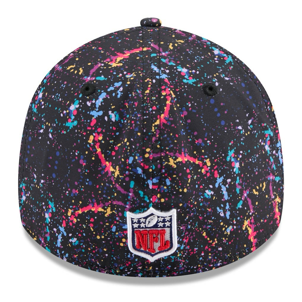Dallas Cowboys New Era 2025 NFL Crucial Catch 39THIRTY Flex Hat - Black on sale