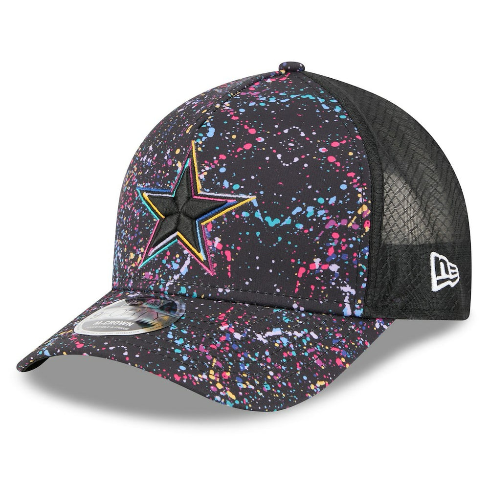 Dallas Cowboys New Era 2025 NFL Crucial Catch 9FORTY Adjustable Hat - Black online