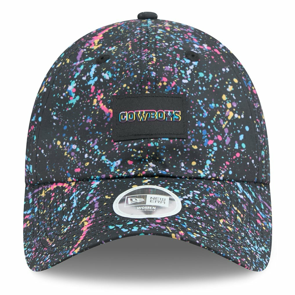 Dallas Cowboys New Era Women's 2025 NFL Crucial Catch Pony Tail Adjustable Hat - Black discount