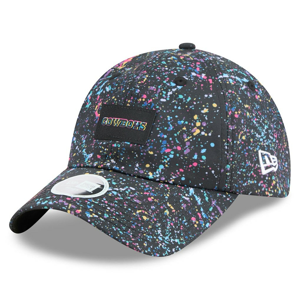 Dallas Cowboys New Era Women's 2025 NFL Crucial Catch Pony Tail Adjustable Hat - Black discount