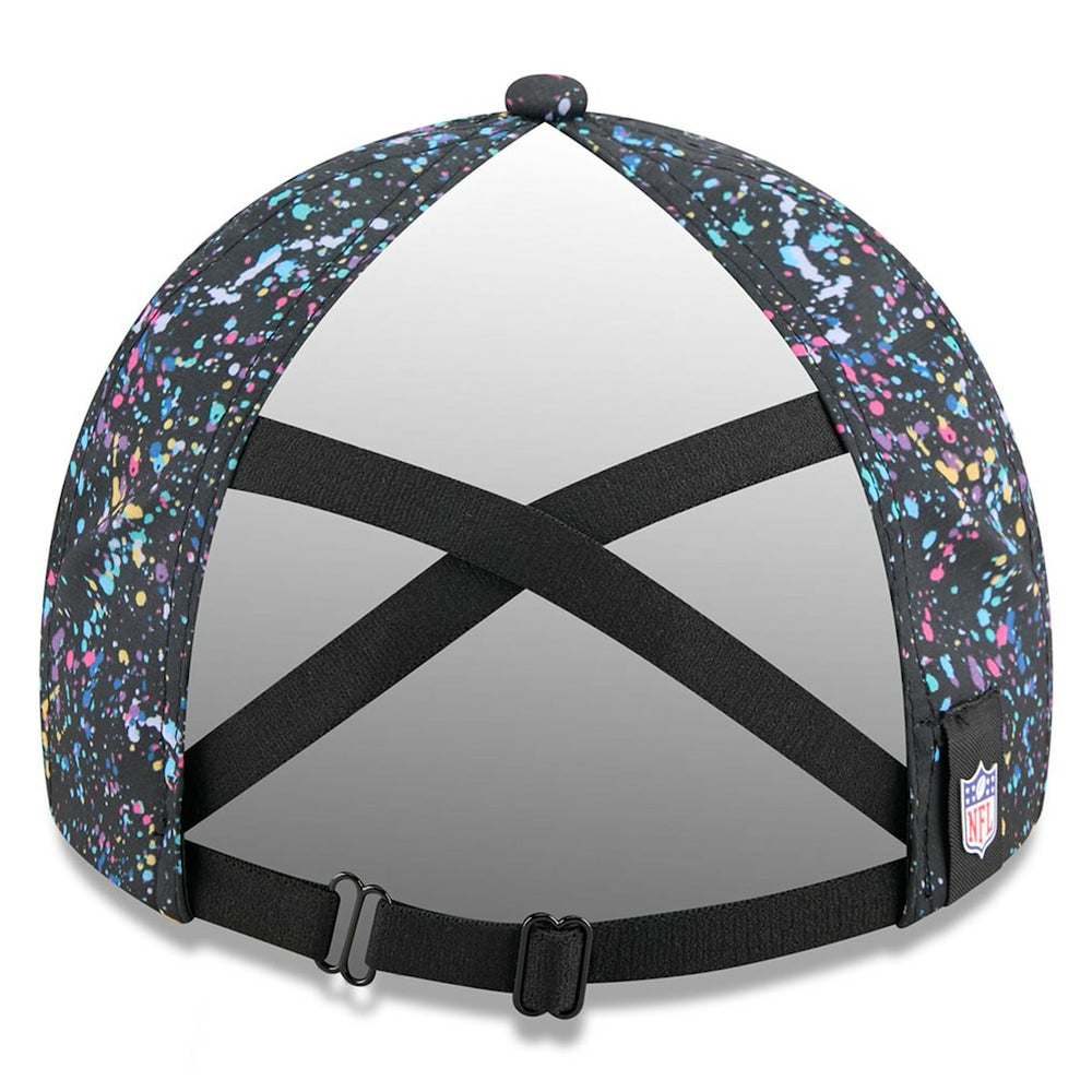 Dallas Cowboys New Era Women's 2025 NFL Crucial Catch Pony Tail Adjustable Hat - Black discount