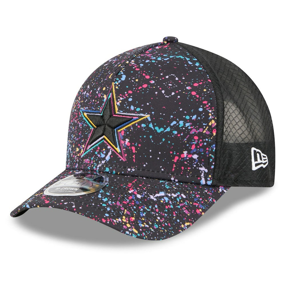 Dallas Cowboys New Era Youth 2025 NFL Crucial Catch 9FORTY Adjustable Hat - Black discount
