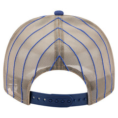 Los Angeles Dodgers Vintage Arched Foam Front 9FIFTY A-Frame Adjustable Trucker Hat - Royal | New Era