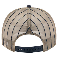 New York Yankees Vintage Arched Foam Front 9FIFTY A-Frame Adjustable Trucker Hat - Navy | New Era
