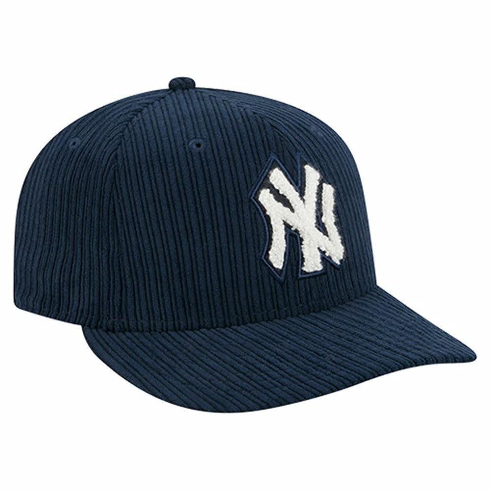 New York Yankees Chenille Pop 59FIFTY Fitted Hat - Navy | New Era