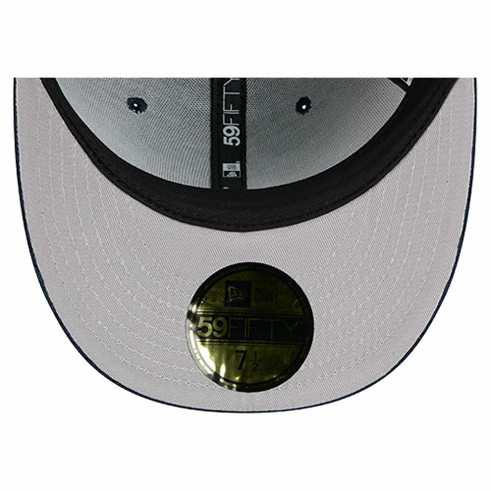 New York Yankees Chenille Pop 59FIFTY Fitted Hat - Navy | New Era