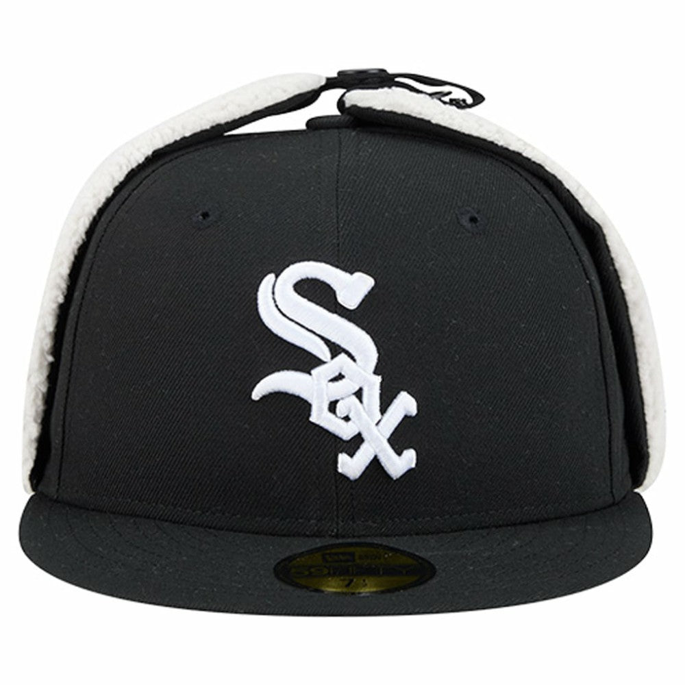 Chicago White Sox Dog Ear Classic 59FIFTY Fitted Hat - Black | New Era