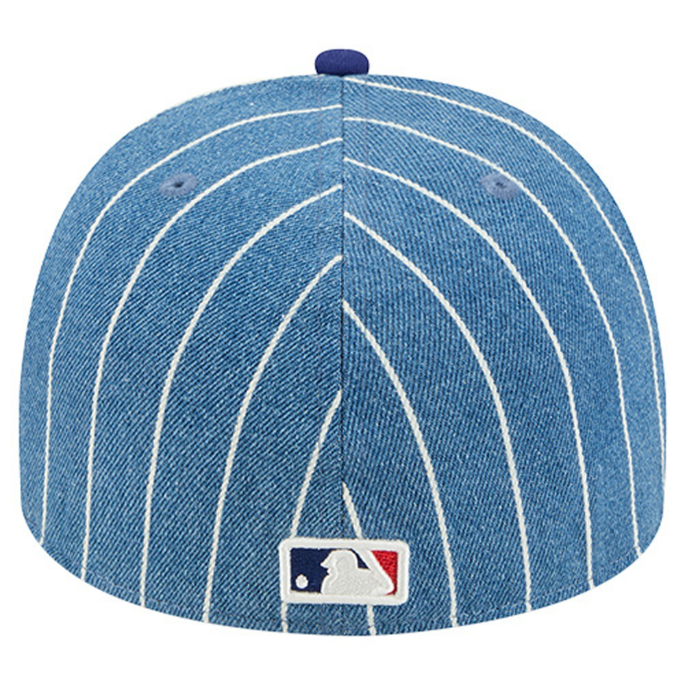 Los Angeles Dodgers Parallel A-Frame 59FIFTY Fitted Hat - Blue/Royal | New Era