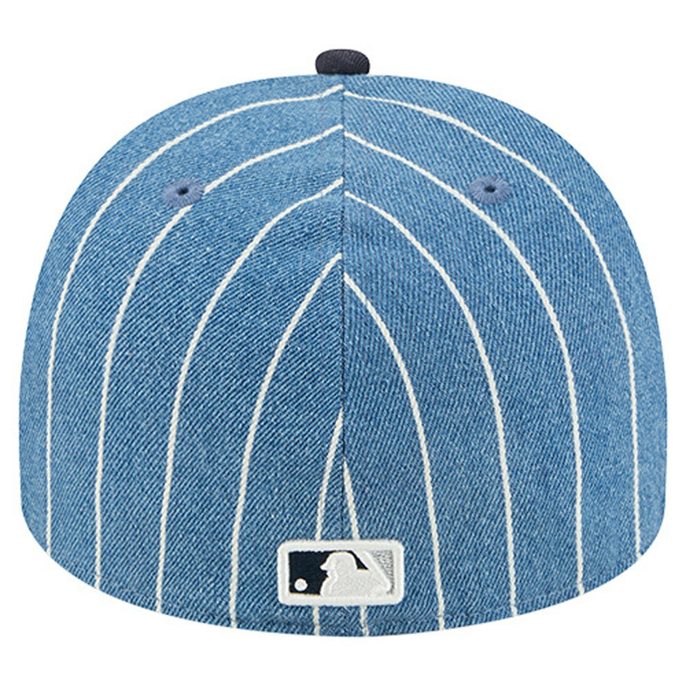 New York Yankees Parallel A-Frame 59FIFTY Fitted Hat - Blue/Navy | New Era