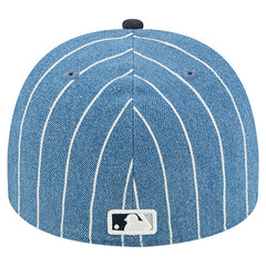 New York Yankees Parallel A-Frame 59FIFTY Fitted Hat - Blue/Navy | New Era