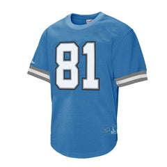 Calvin Johnson Detroit Lions Retired Player Name & Number Mesh Top - Blue for sale