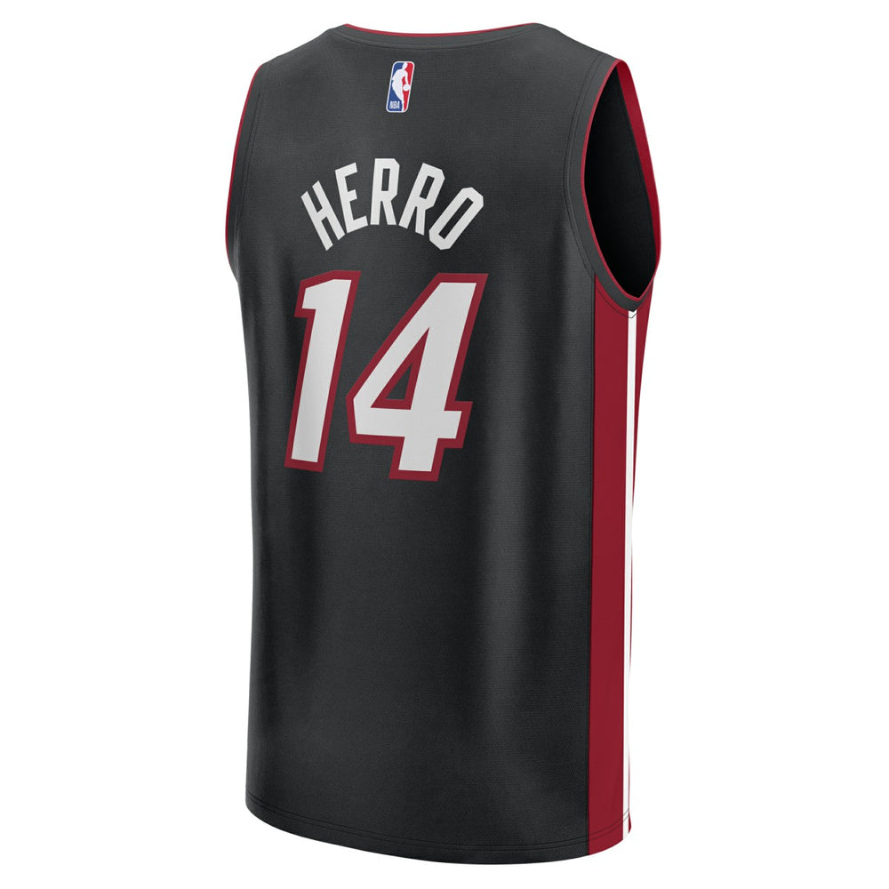 Tyler Herro Miami Heat Fast Break Replica Player Jersey - Black - Icon Edition | Fanatics for sale