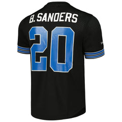 Barry Sanders Detroit Lions Big & Tall Mesh Player Name & Number Shirt - Black discount
