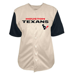 C.J. Stroud Houston Texans Big & Tall Baseball Button-Up Shirt - Cream outlet