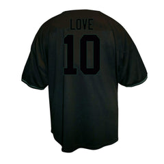 Jordan Love Green Bay Packers Big & Tall Baseball Button-Up Shirt - Black cheap