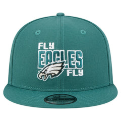 Philadelphia Eagles New Era Super Bowl LIX Champions Side Patch 9FIFTY Snapback Hat - Midnight Green discount