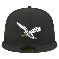 Philadelphia Eagles New Era Super Bowl LIX Champions Historic Side Patch 59FIFTY Fitted Hat - Black discount