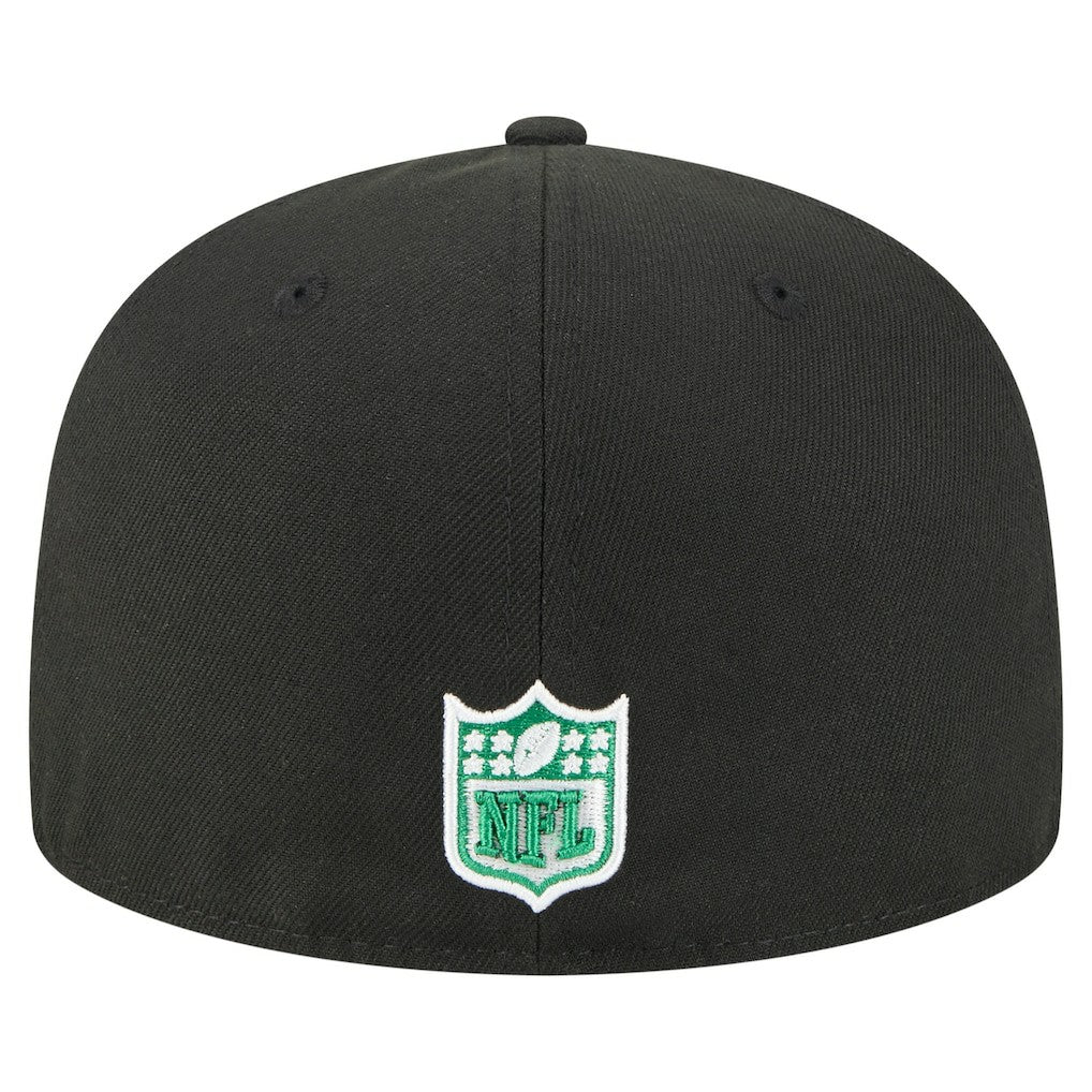Philadelphia Eagles New Era Super Bowl LIX Champions Historic Side Patch 59FIFTY Fitted Hat - Black discount