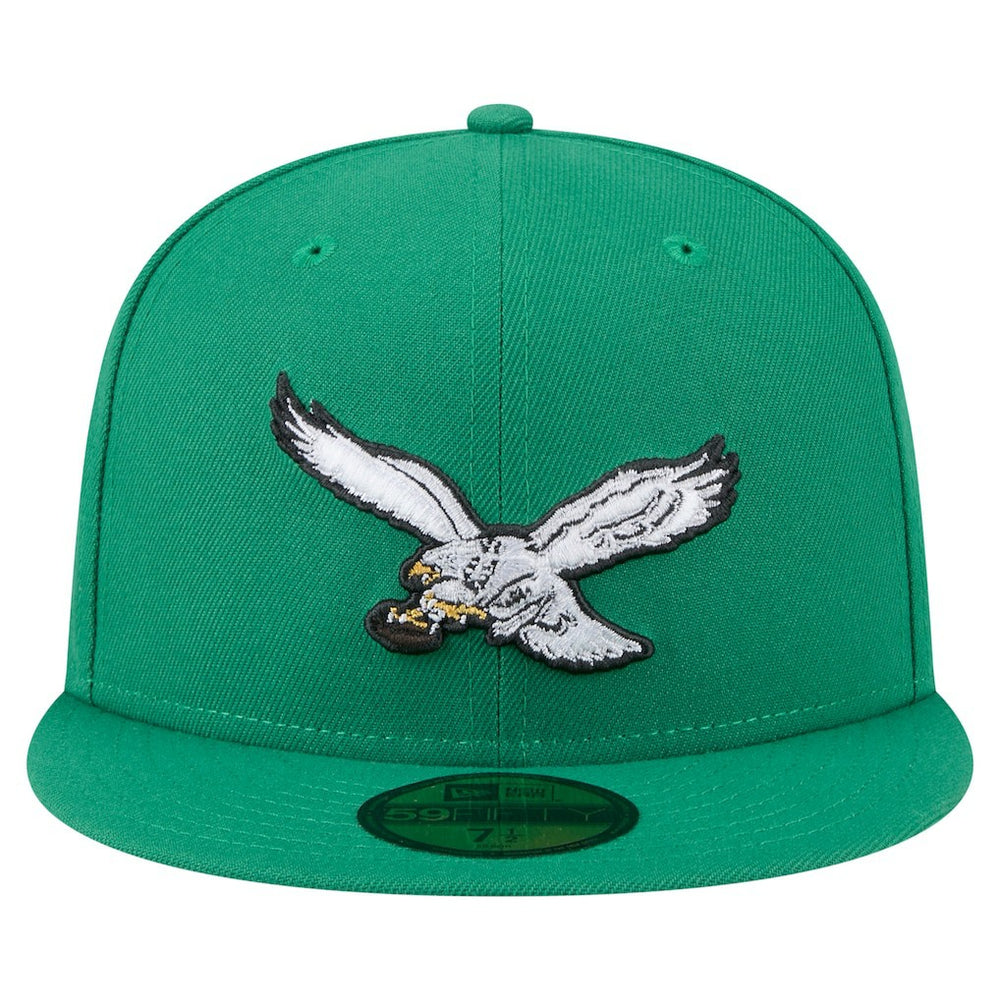 Philadelphia Eagles New Era Super Bowl LIX Champions Historic Side Patch 59FIFTY Fitted Hat - Kelly Green outlet