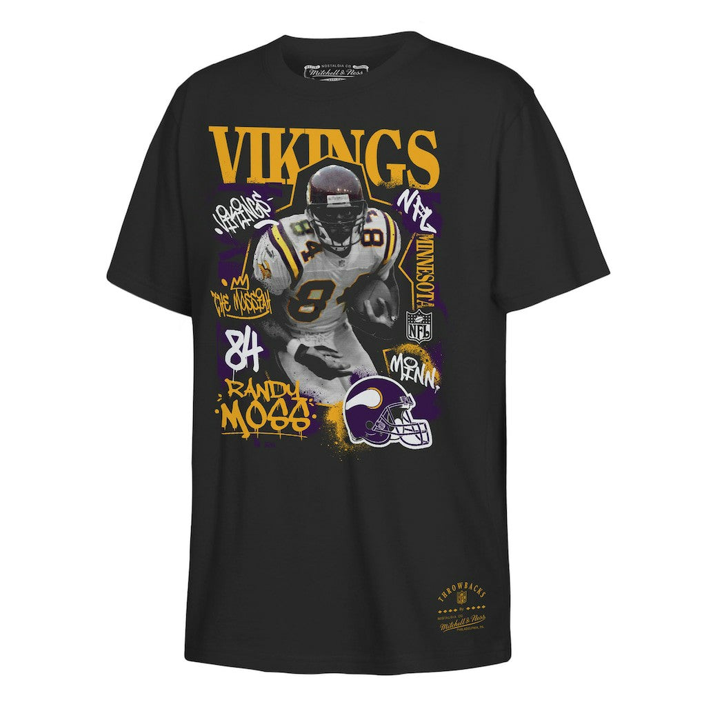 Randy Moss Minnesota Vikings Youth Star Player T-Shirt - Black cheap