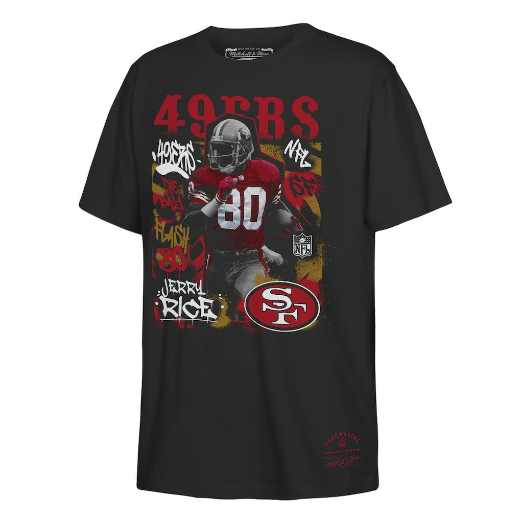 Jerry Rice San Francisco 49ers Youth Star Player T-Shirt - Black discount