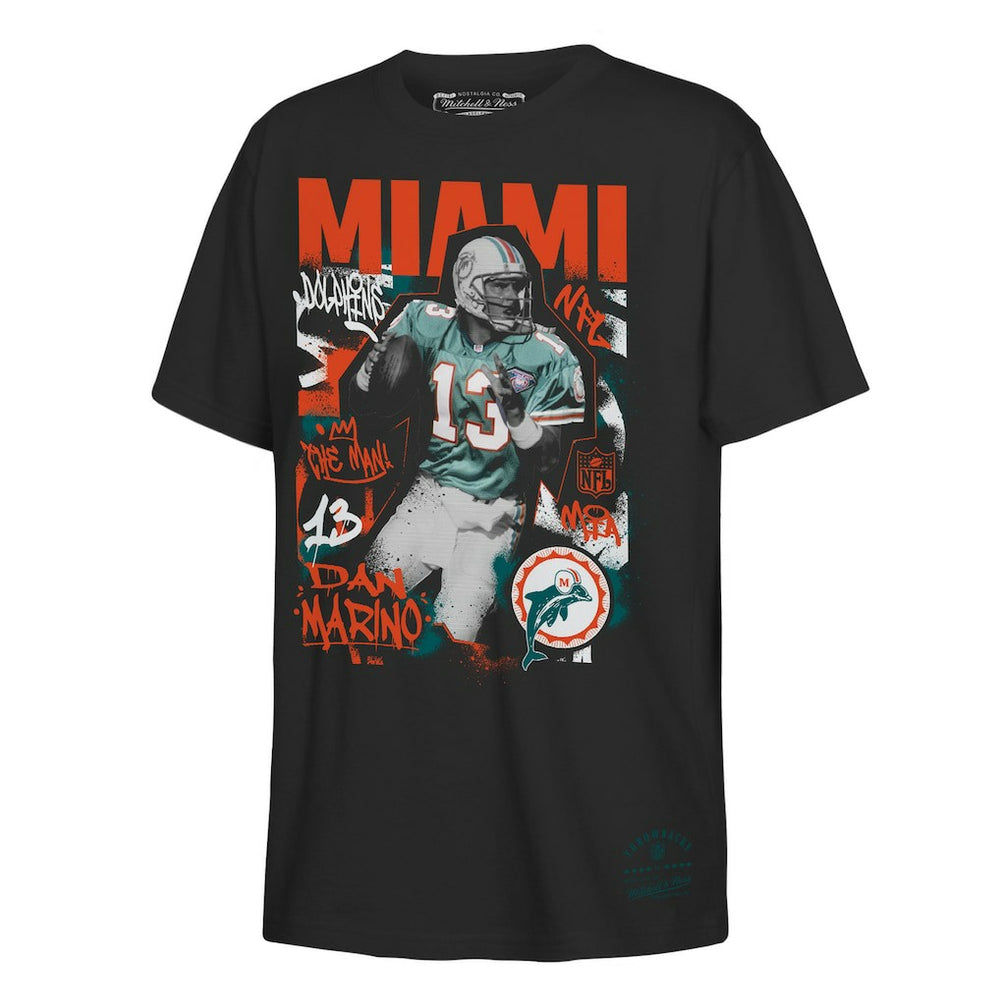 Dan Marino Miami Dolphins Youth Star Player T-Shirt - Black outlet