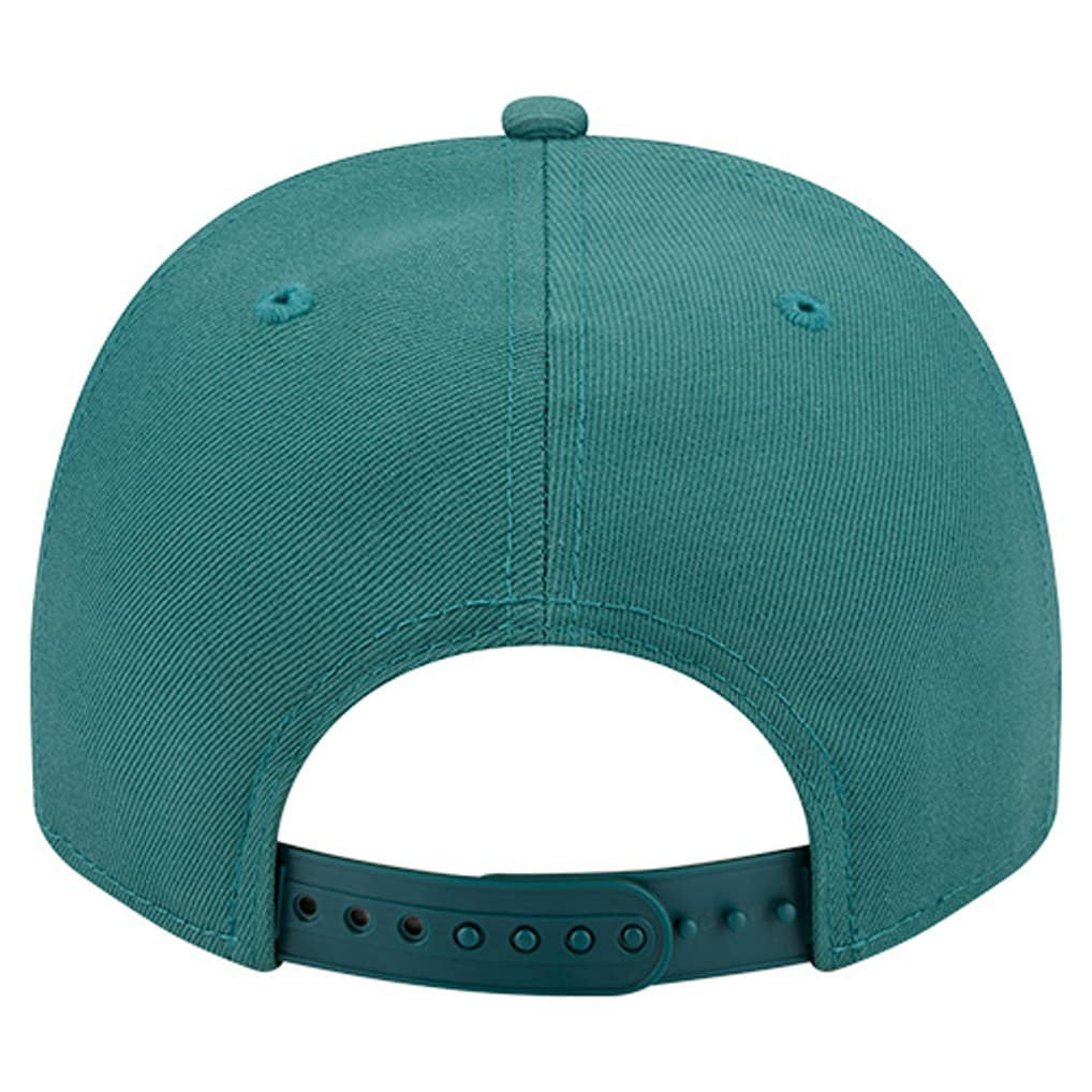 Philadelphia Eagles New Era Local Play A-Frame 9FIFTY Snapback Hat - Midnight Green cheap