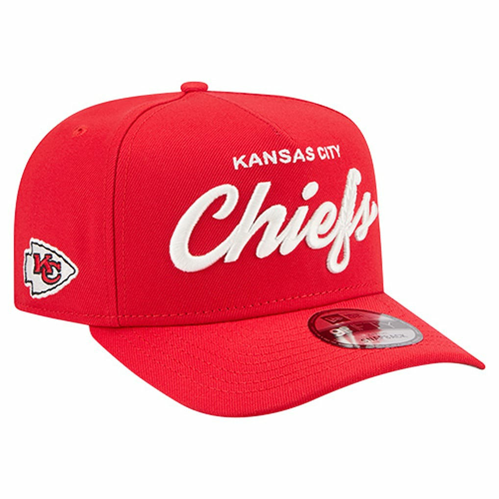 Kansas City Chiefs New Era Local Play A-Frame 9FIFTY Snapback Hat - Red for sale