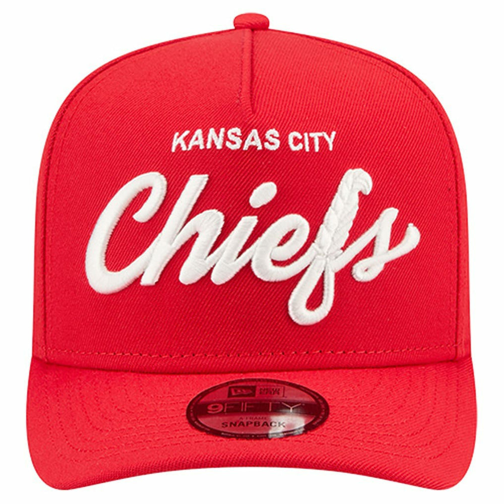 Kansas City Chiefs New Era Local Play A-Frame 9FIFTY Snapback Hat - Red for sale