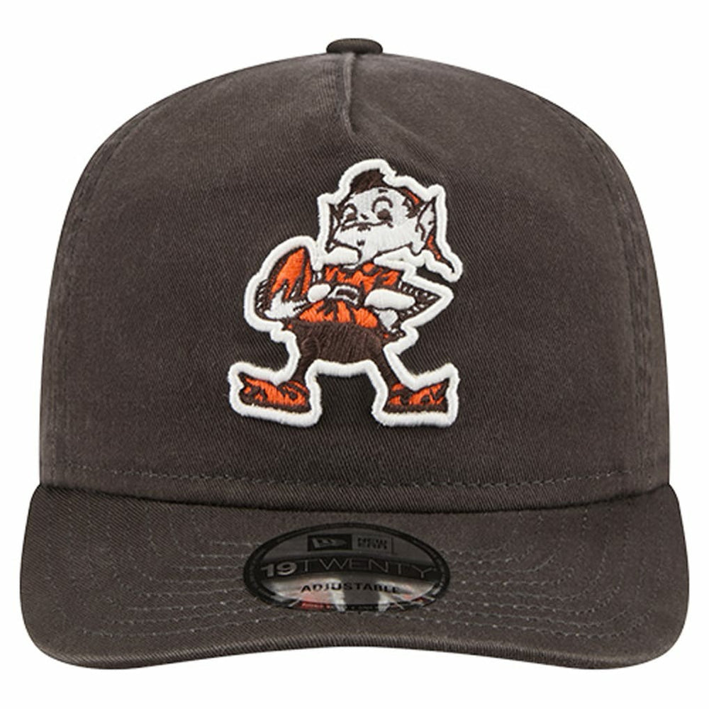 Cleveland Browns New Era Championship 19TWENTY Adjustable Hat - Brown cheap