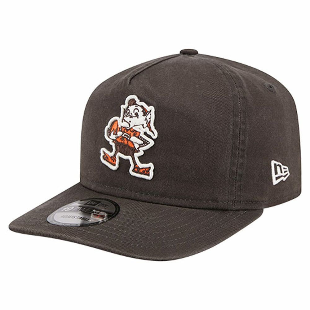 Cleveland Browns New Era Championship 19TWENTY Adjustable Hat - Brown cheap