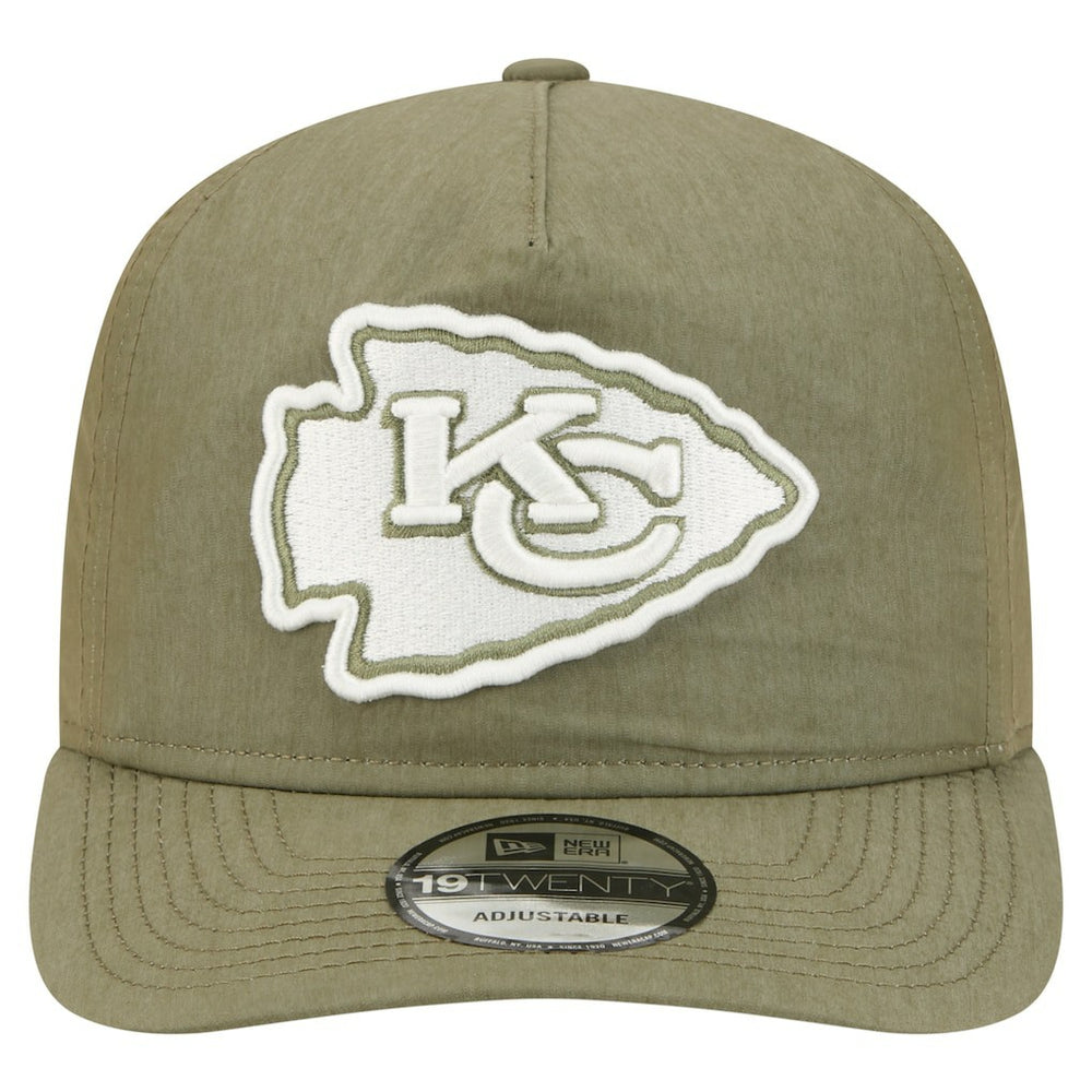 Kansas City Chiefs New Era Nylon 19TWENTY Adjustable Hat - Olive outlet
