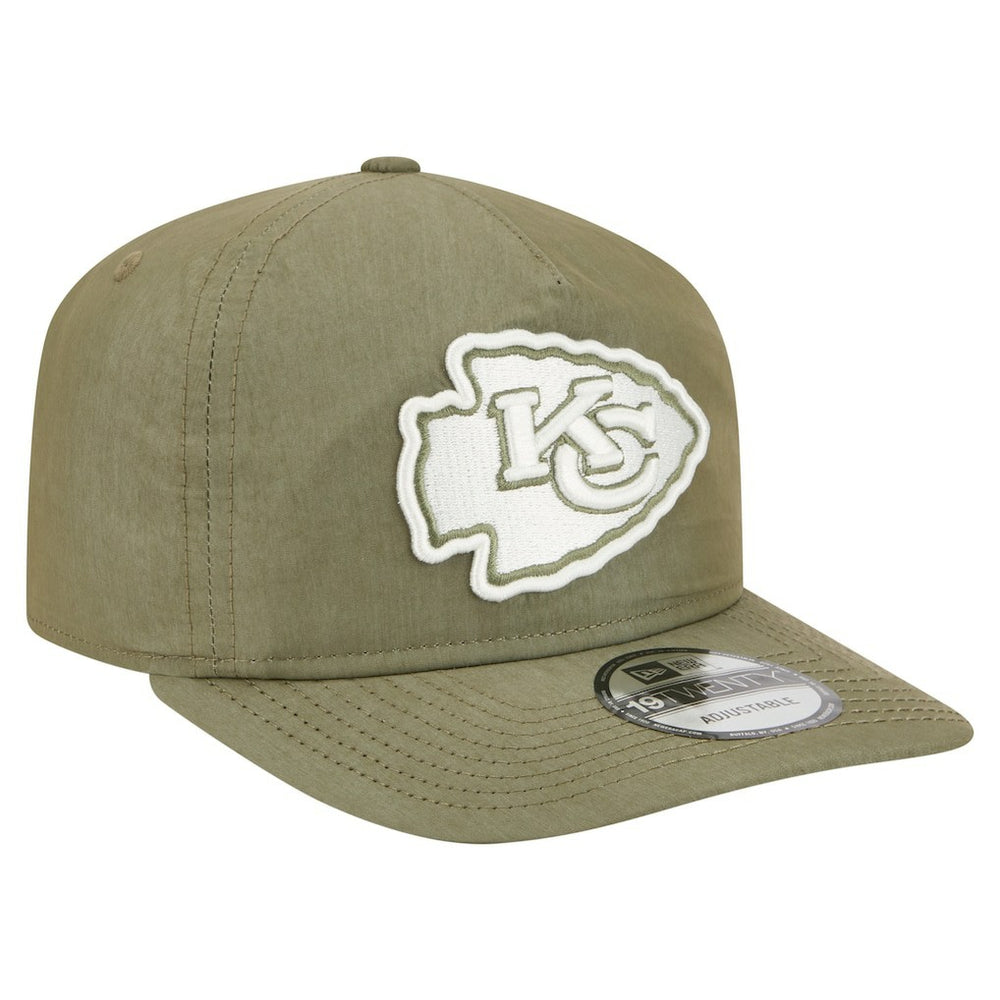 Kansas City Chiefs New Era Nylon 19TWENTY Adjustable Hat - Olive outlet