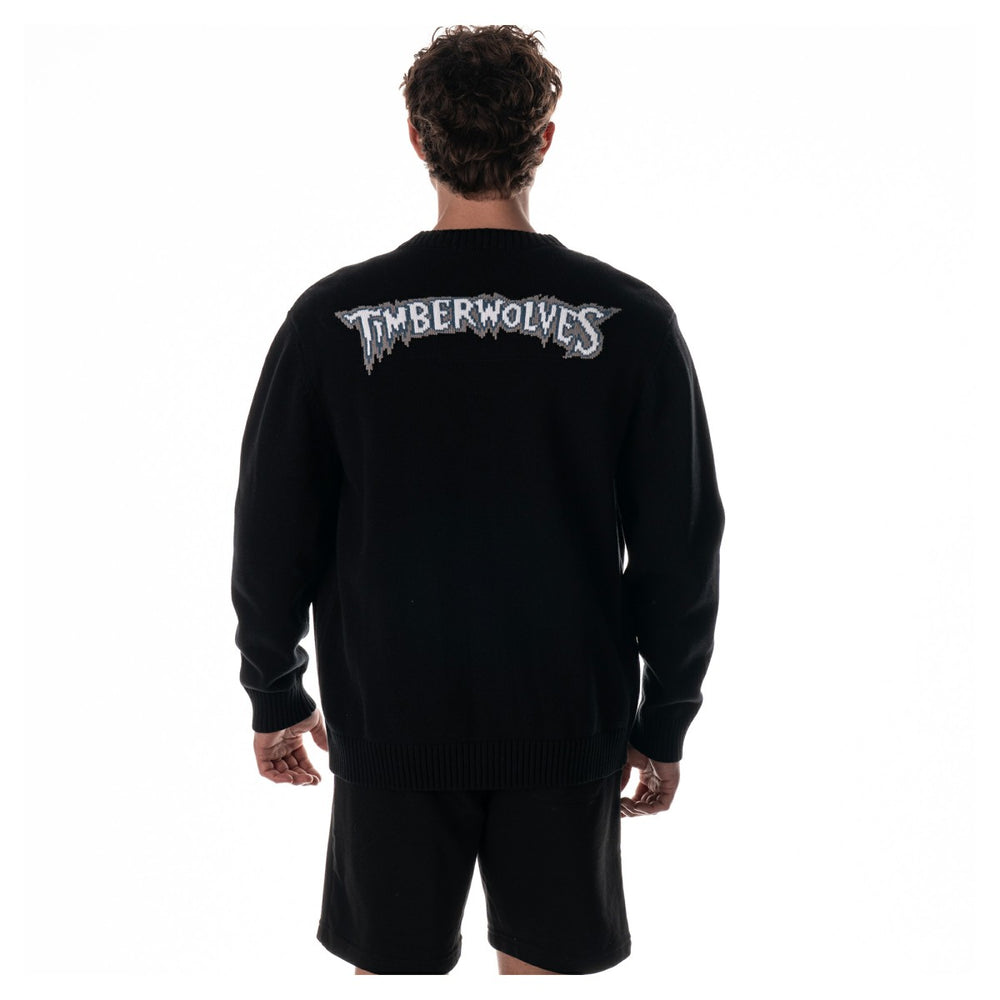 Minnesota Timberwolves The Wild Collective Unisex City Edition Full-Button Cardigan - Black cheap