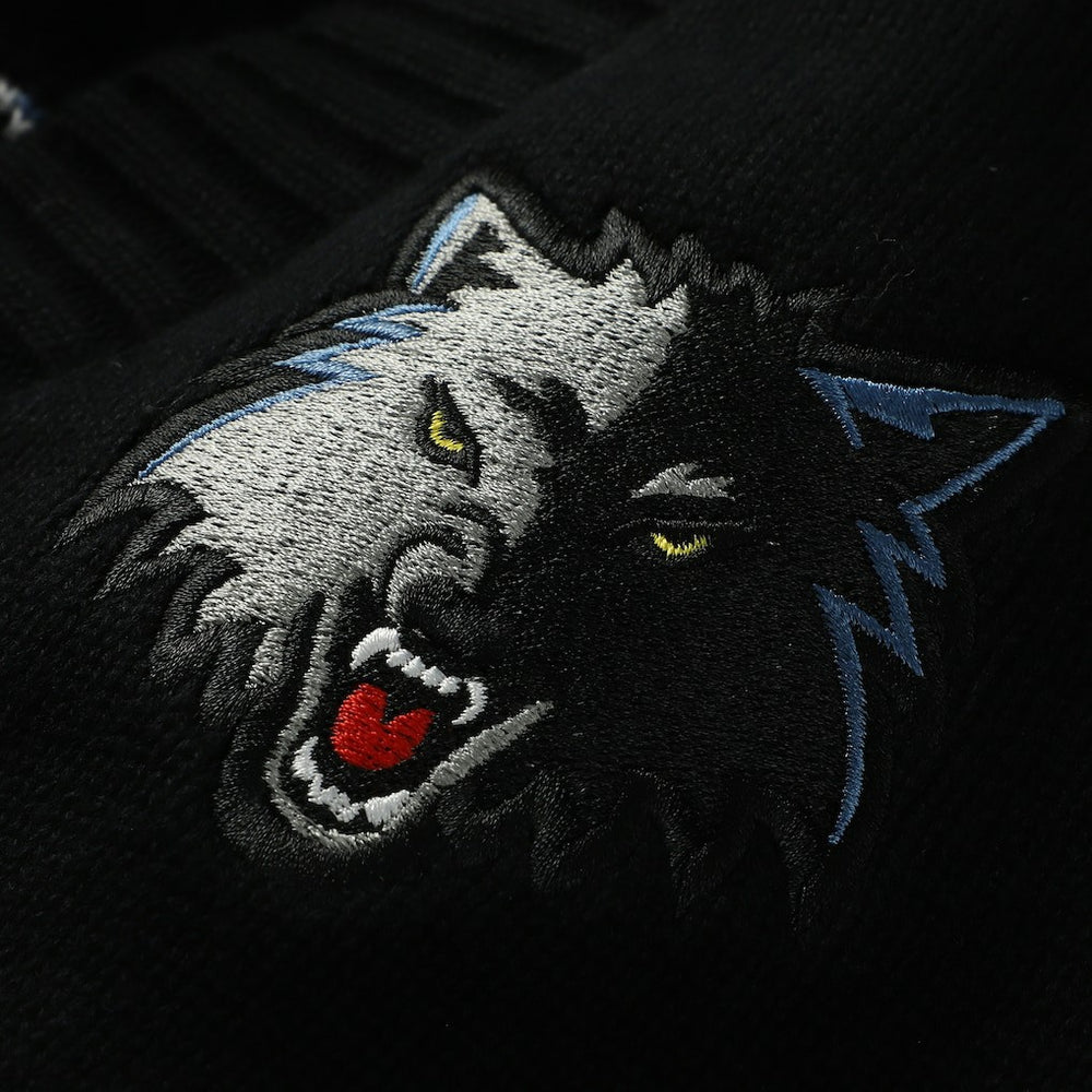 Minnesota Timberwolves The Wild Collective Unisex City Edition Full-Button Cardigan - Black cheap