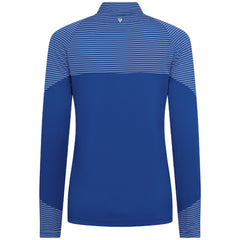 New York Mets Levelwear Women's Classic Stripes Insignia 2.0 Raglan Quarter-Zip Top - Royal