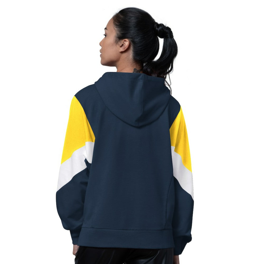Milwaukee Brewers Starter Women's Scrimmage Pullover Hoodie - Navy
