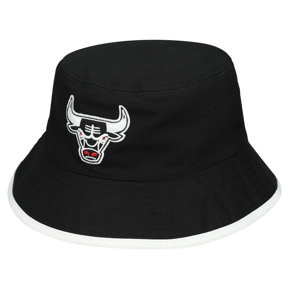 Chicago Bulls Flip It Reversible Bucket Hat - Black/Red | Mitchell & Ness on sale