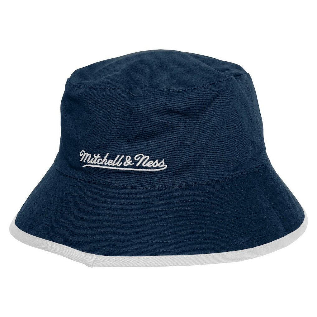 Dallas Mavericks Flip It Reversible Bucket Hat sale - Navy | Mitchell & Ness cheap