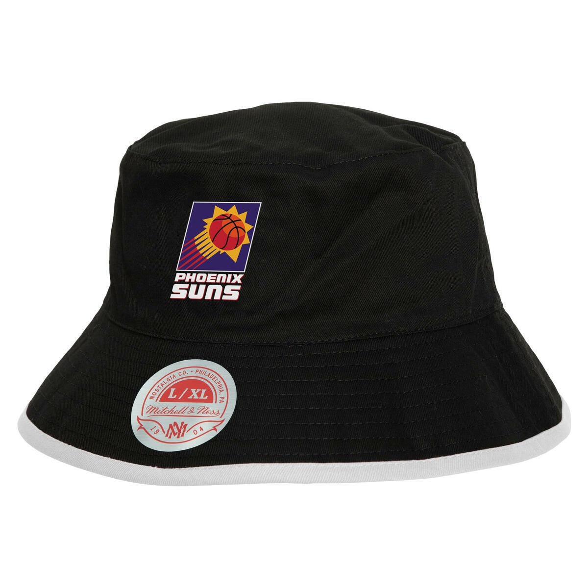 Phoenix Suns Flip It Reversible Bucket Hat - Black/Purple | Mitchell & Ness for sale