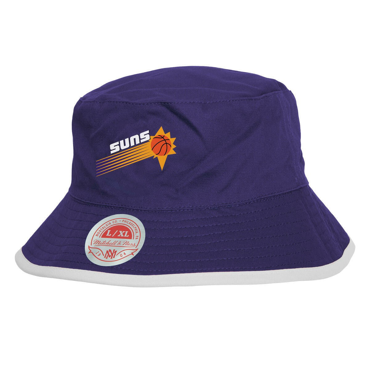 Phoenix Suns Flip It Reversible Bucket Hat - Black/Purple | Mitchell & Ness for sale