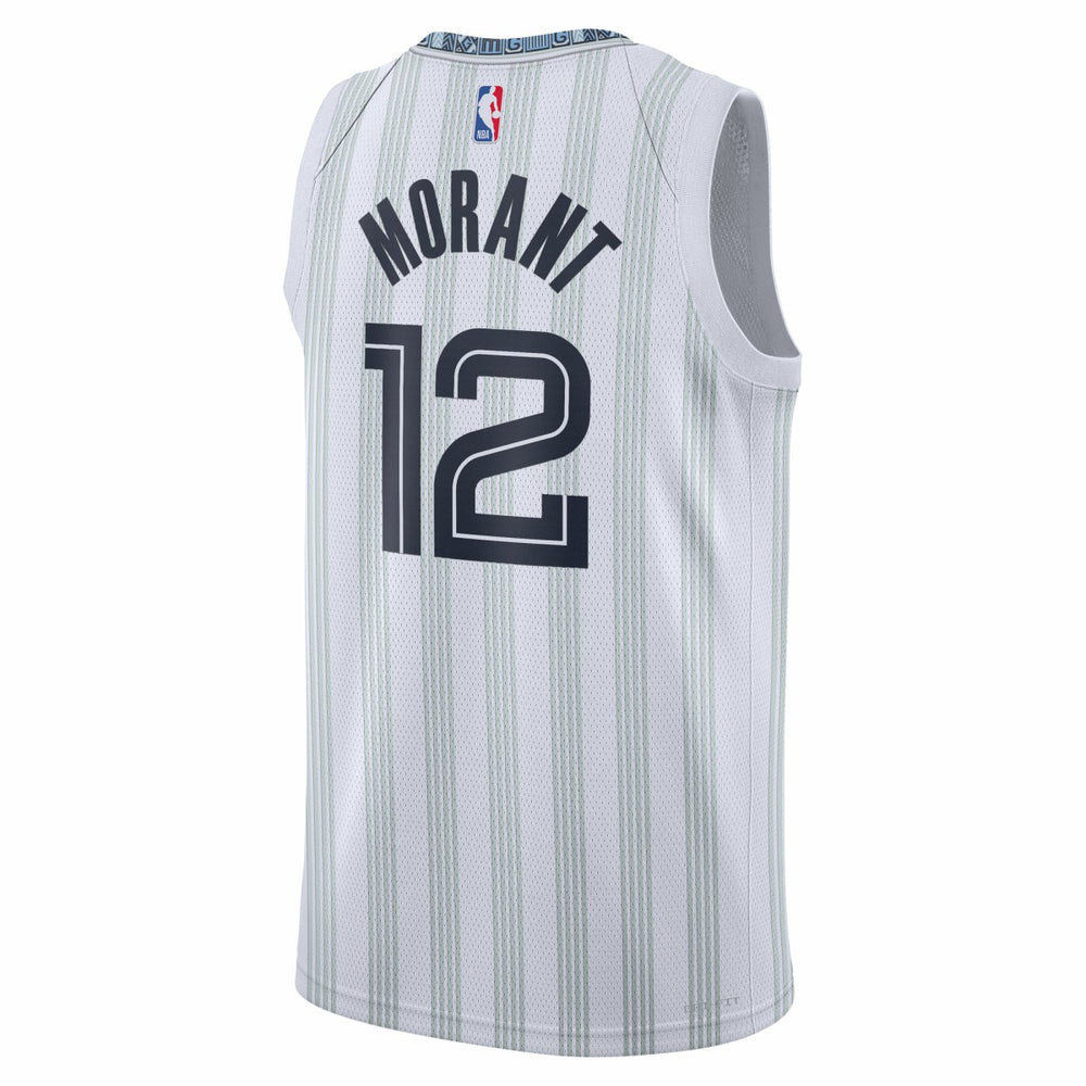 Ja Morant Memphis Grizzlies Unisex 2025/26 Swingman Jersey - White - City Edition | Nike on sale